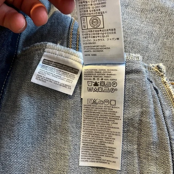 NWT Levi’s Trucker Denim Jacket XL NWT Type III Medium Stonewash Blue - Picture 15 of 16